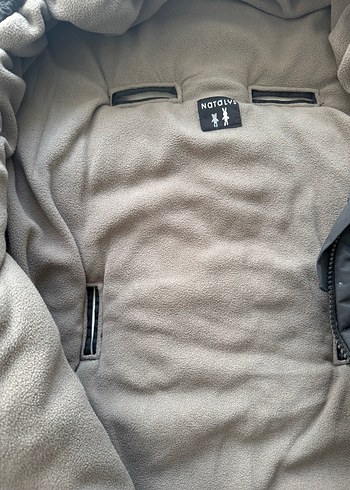 Bebek arbası Dış Tulumu, Düğmeli ve fermuarlı 
Puset tulumu - Görsel 3