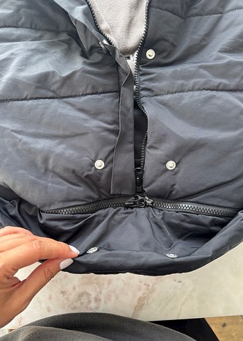 Bebek arbası Dış Tulumu, Düğmeli ve fermuarlı 
Puset tulumu - Görsel 4