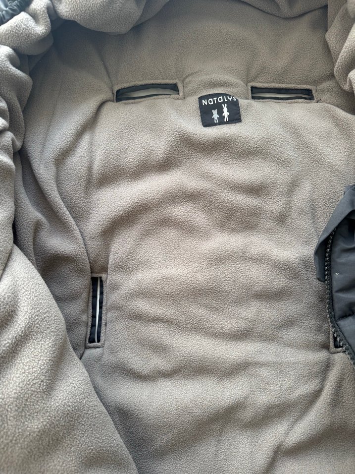 Bebek arbası Dış Tulumu, Düğmeli ve fermuarlı 
Puset tulumu - Görsel 3