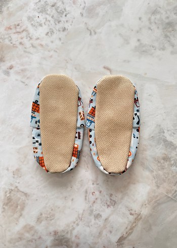 Renkli Baskılı Erkek Bebek Kaydırmaz Payik - Görsel 2