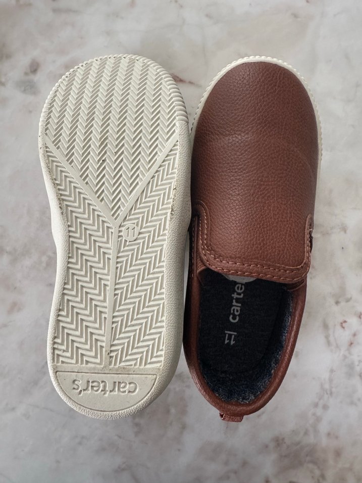 CartersKahverengi Erkek Çocuk Loafer - Görsel 2