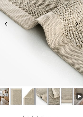 Sisalart marka Bej Sisal Keten Bordürlü - Görsel 2