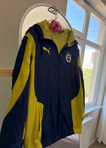 m Beden Orijinal Erkek forma Puma Fenerbahçe yağmurluk ceket feneryum