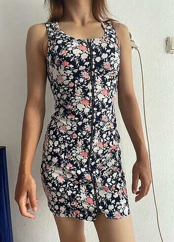 Diğer Çiçekli mini elbise 