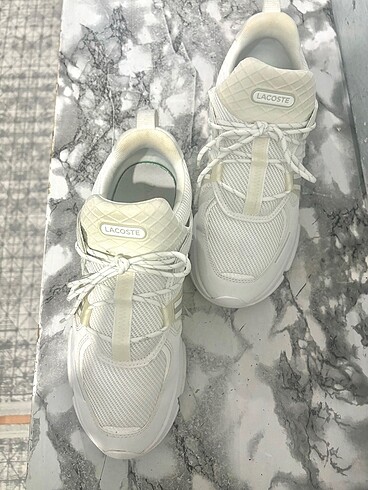 42.5 Beden Lacoste L003 erkek beyaz sneaker