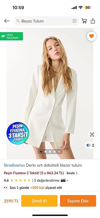 Blazer tulum