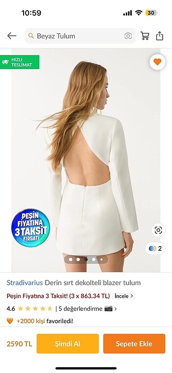 Stradivarius Blazer tulum