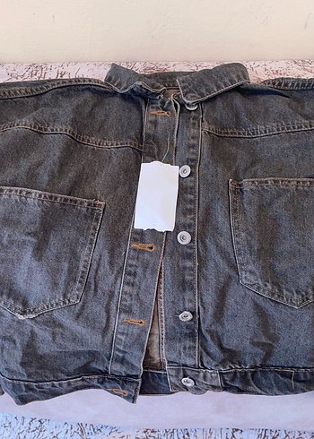 Yeni & Etiketli Crop Kot Ceket