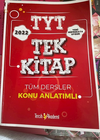 2022 TYT Tek Kitap Konu Anlatımlı