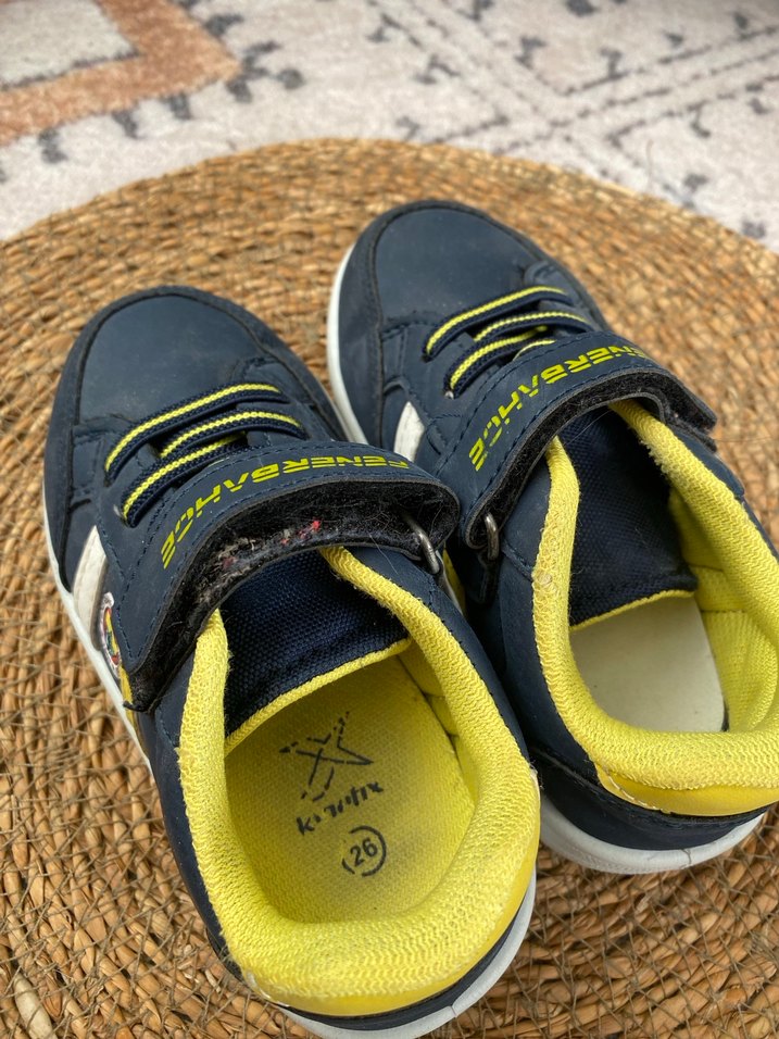 Kinetix fener bahçeli Bağcıklı Erkek Çocuk Spor Ayakkabı - Görsel 3