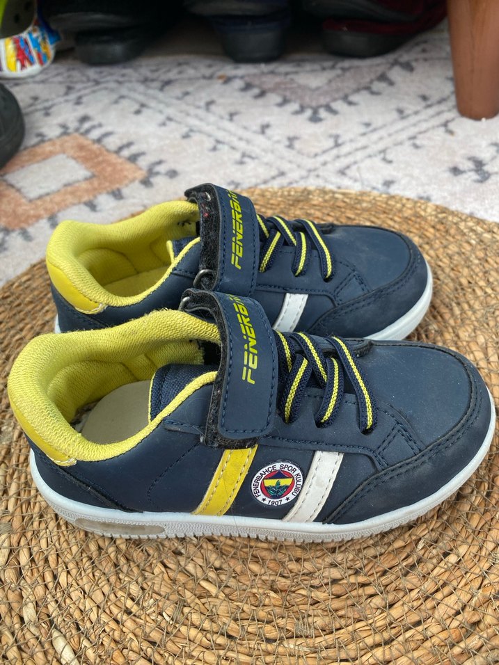 Kinetix fener bahçeli Bağcıklı Erkek Çocuk Spor Ayakkabı - Görsel 2