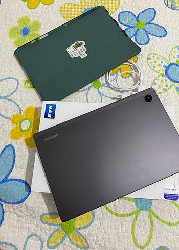 Samsung Yeşil Kılıflı Tablet