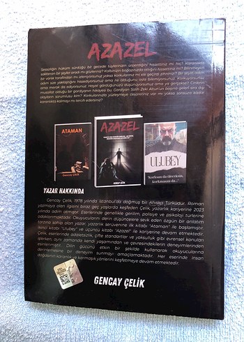 Azazel - Gencay Çelik Roman