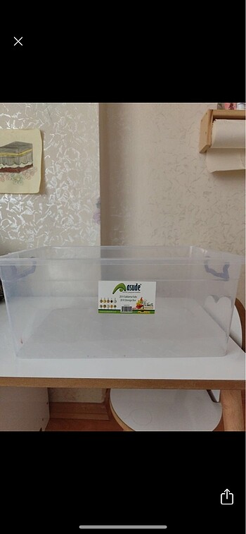 Plastik organizeye
