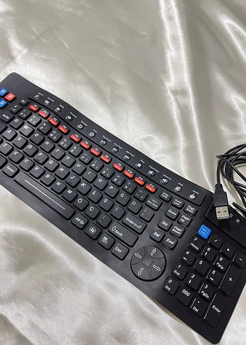 Kablolu Siyah Q Klavye - Görsel 2