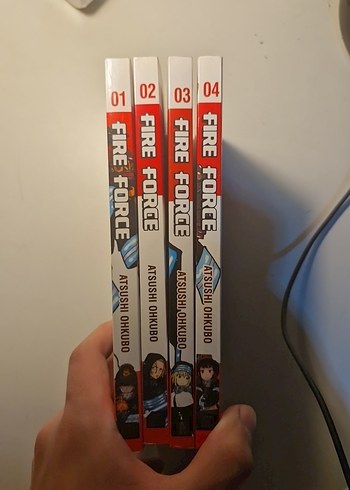 Fire Force Cilt 1,2, 3 ve 4 Seti - Görsel 3