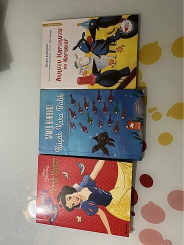 3 cocuk kitap set