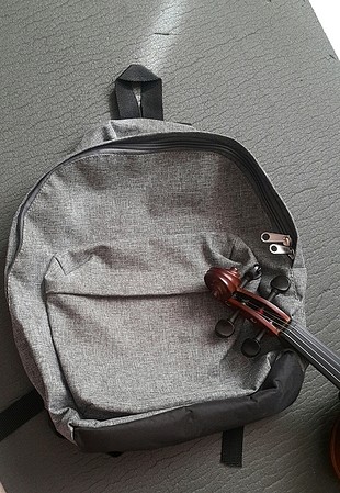 Gri Küçük Sırt Çantası
