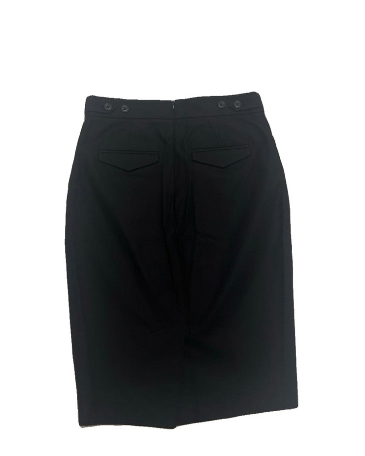 Siyah Midi Kalem Etek - Görsel 4