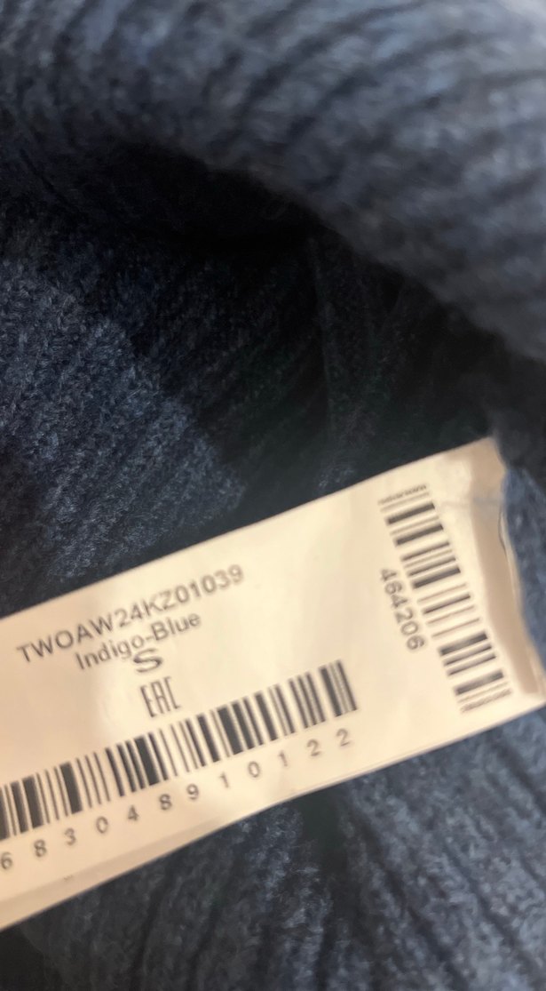 Lacivert, Navy Kadın Balıkçı Yaka Triko Kazak - Görsel 4