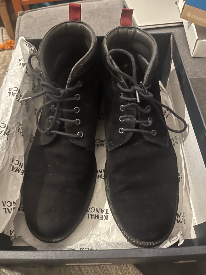 Siyah Süet Erkek Botu - Görsel 2