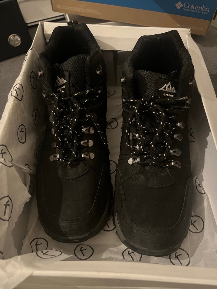 Siyah Gri Tokalı Erkek Biker Bot - Görsel 2