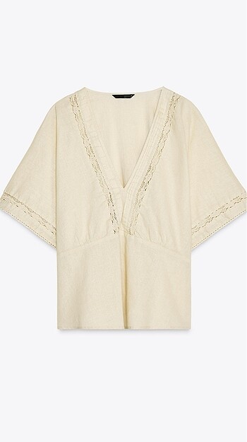 l Beden camel Renk Zara şeritli top
