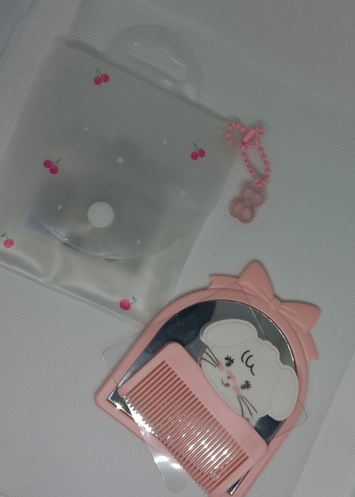 Miniso ayna ve tarak seti  - Görsel 3