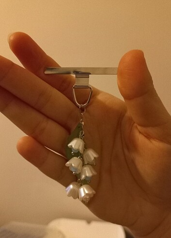 Lily of the valley telefon charmı - Görsel 2