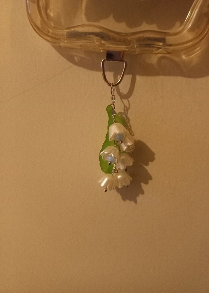 Lily of the valley telefon charmı - Görsel 4