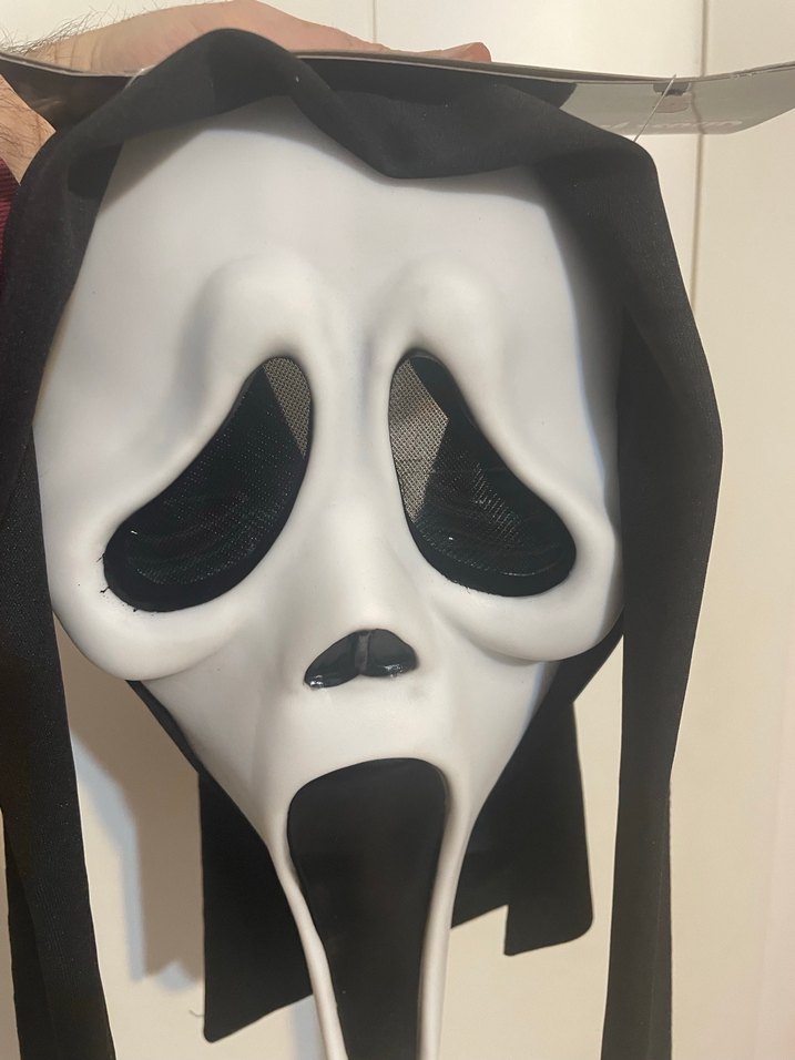 Scream Ghost Face Maske - Görsel 4