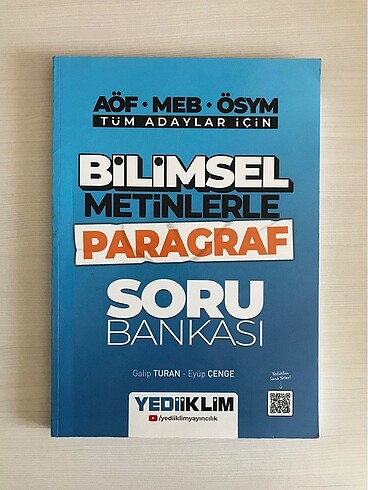 PARAGRAF SORU BANKASI