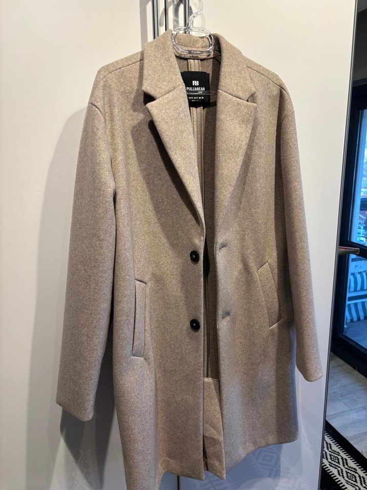 P&B Oversize Erkek Palto - Görsel 4