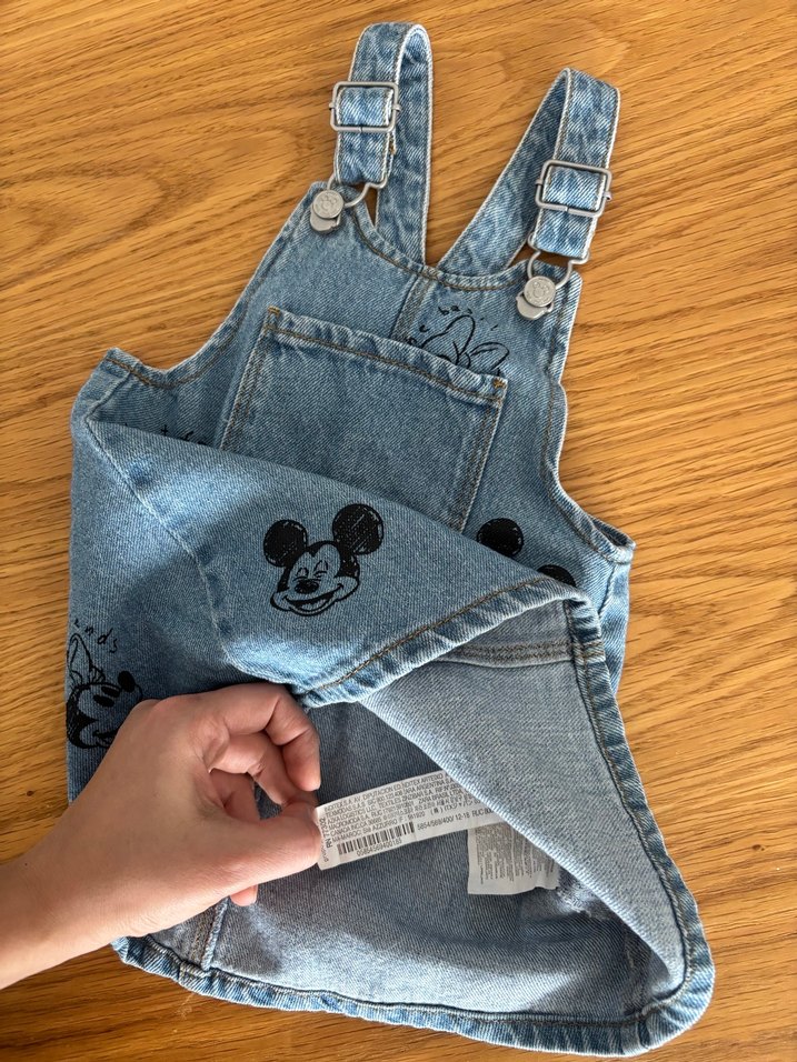 Zara Jean Salopet Elbise - Görsel 4