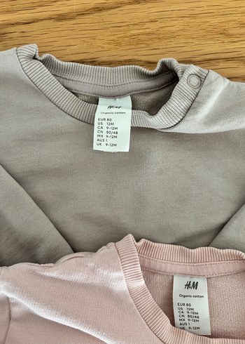 H&M İkili Sweatshirt - Görsel 3