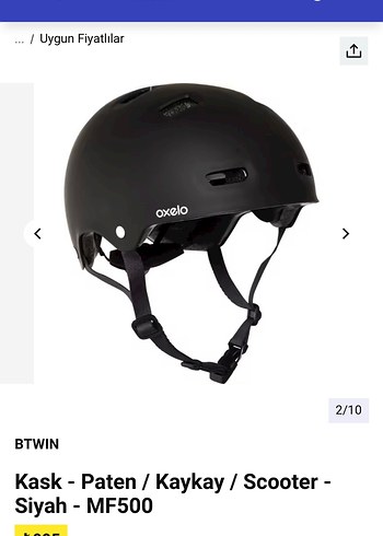 Btwin Çocuk Kaskı - Oxelo - Görsel 6