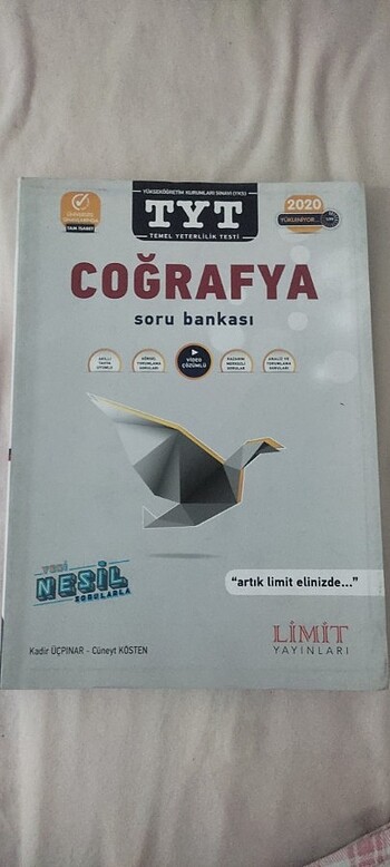 Tyt coğrafya limit yayınları 