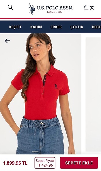 xs Beden Orjinal us Polo