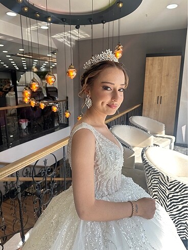 s Beden PRENSES MODEL GELİNLİK