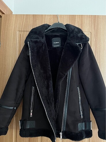 Pull&Bear Suni Kürklü Kaban