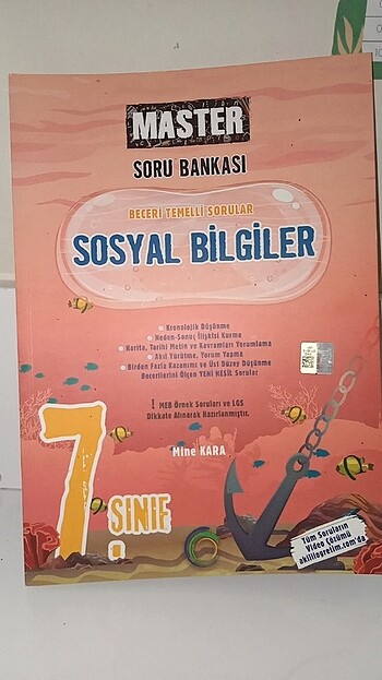 Okyanus master sosyal bilgiler 7.sınıf test kitabı 