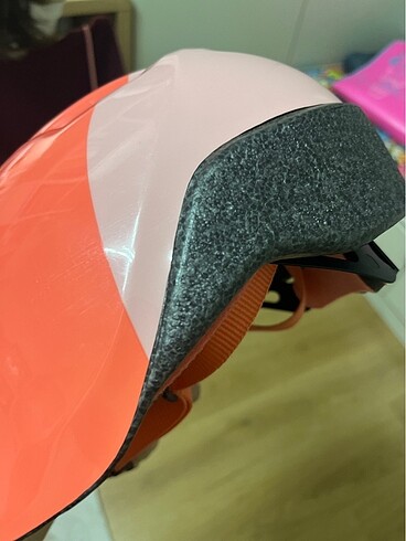 7 Yaş Beden kırmızı Renk #BTWIN #bisiklet #kask #decathlon