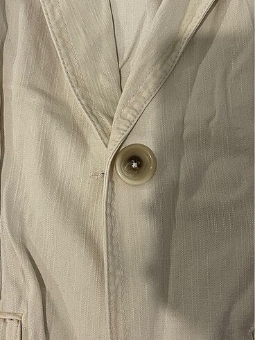 s Beden beyaz Renk Krem rengi ceket blazer