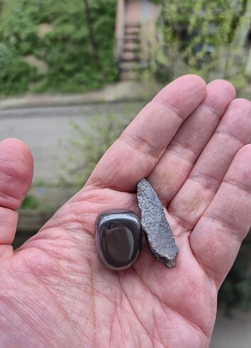 Diğer Hematit Raw ve Tumbled Doğal Taş