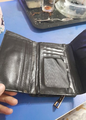Diğer Gri Kadın Bel Detaylı Clutch Cüzdan