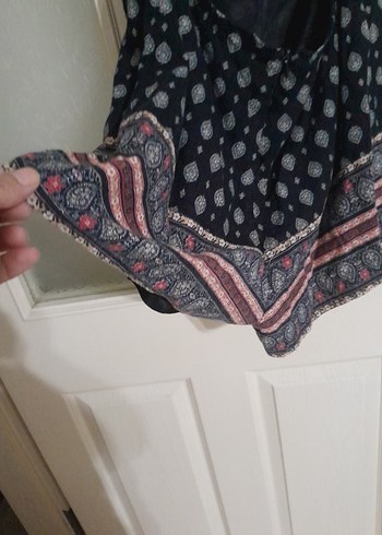 Bohem Siyah Mini Tulum - Görsel 5