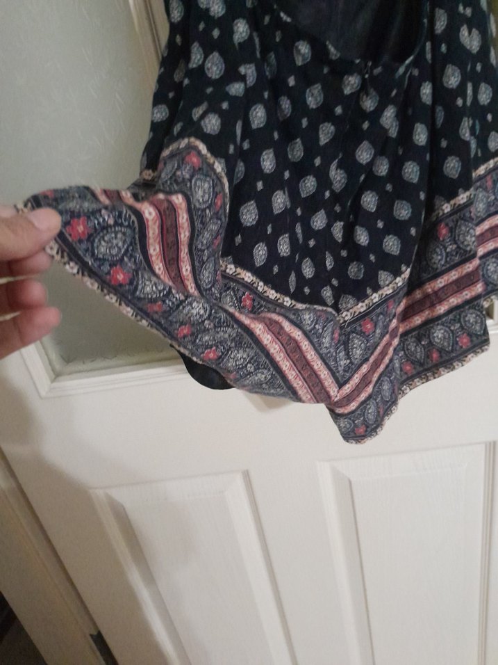 Bohem Siyah Mini Tulum - Görsel 5