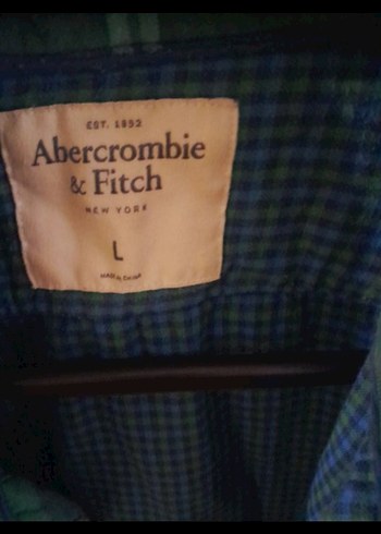 Düğmeli Yeşil Kareli erkek Gömlek - Görsel 5