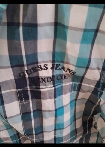 Mavi Ekose Pamuklu Uzun Kollu Erkek Gömlek - Görsel 2