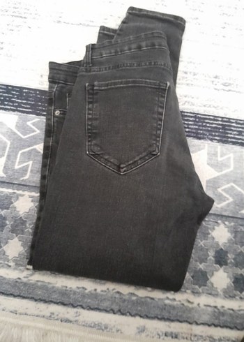Gri Regular Fit Erkek Denim Pantolon - Görsel 3